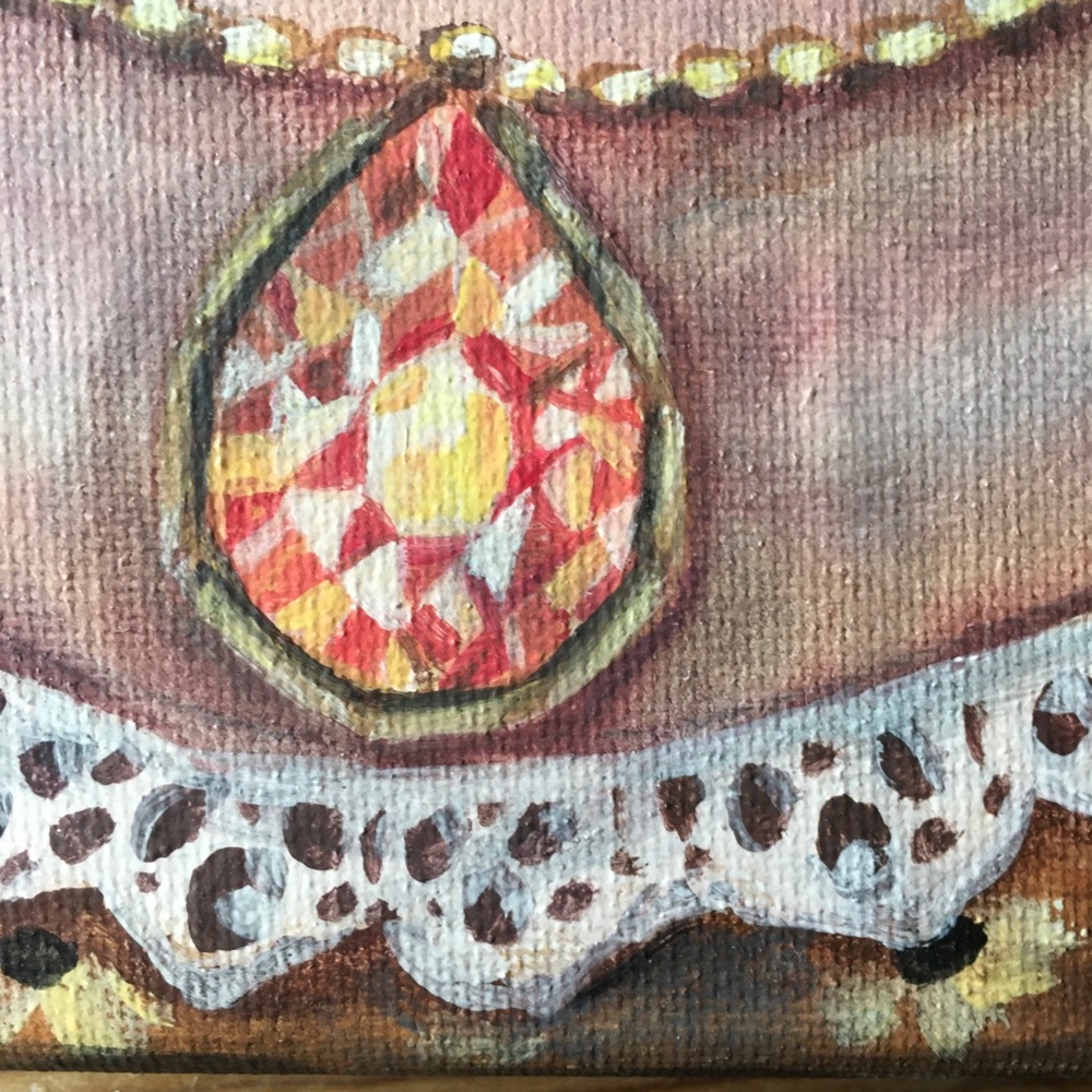 Original Art - THE EMPRESS’S TEARS - Acrylic on Canvas - Picture 10 of 14